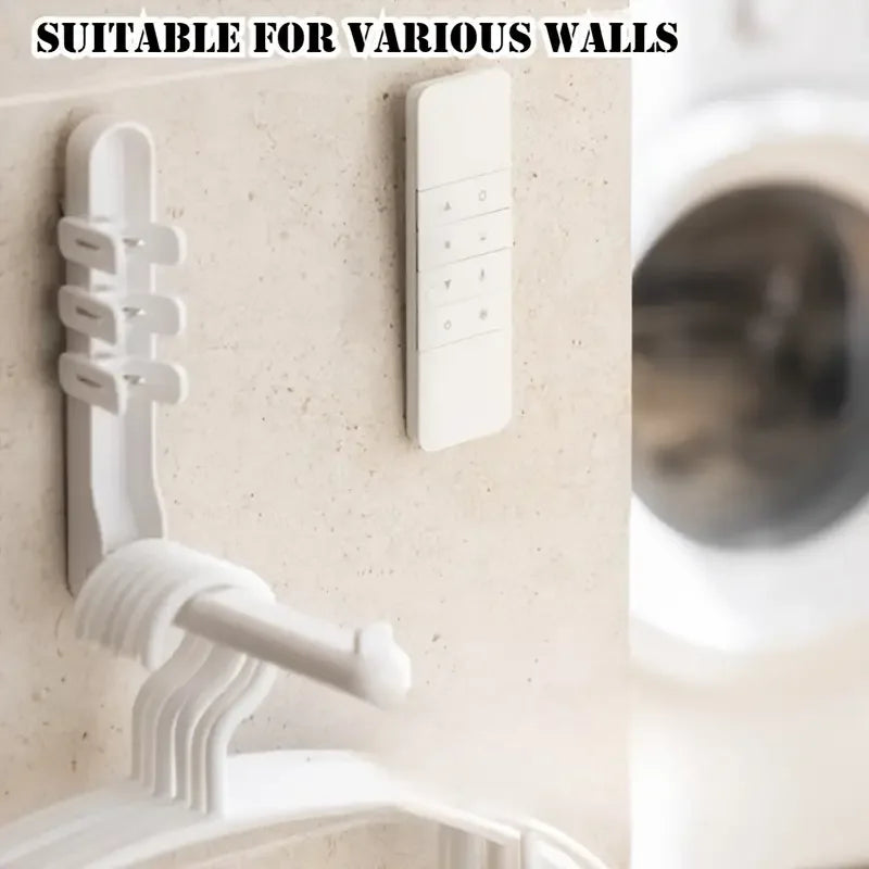 Magnetic No-Drill Remote Holder Wall Mount Organizer
